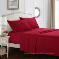 Wrinkle Fade Stain Resistant Hypoallergenic Brushed Microfiber 1800 Bed Sheet